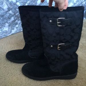 Coach riding boots